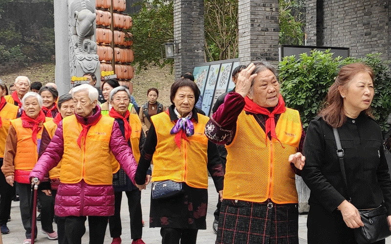 光大百龄帮·南岸区弹子石街道社区养老服务中心的实拍图片