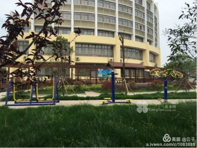 江岸区长江明珠社区养老院的实拍图片